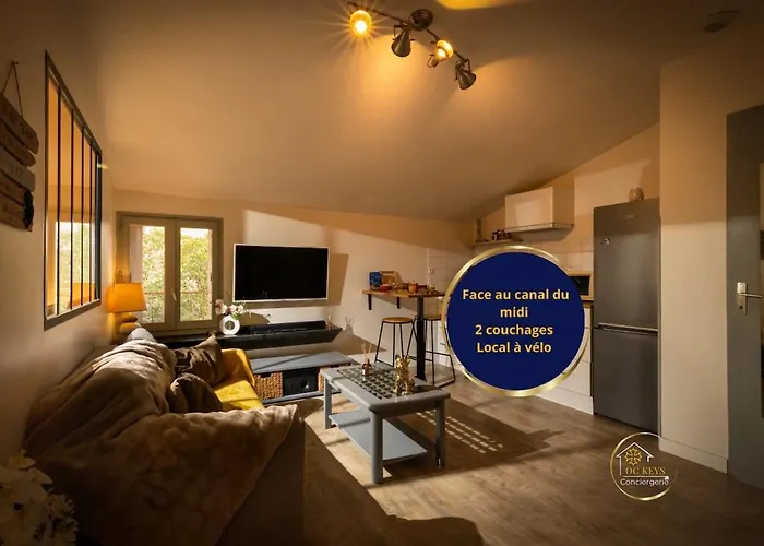 Le Refuge Du Canal Local A Velo Face Canal Du Midi *